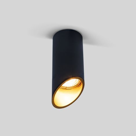 Wandleuchte „Malvi“ aus Aluminiumrohr – 15 cm – GU10 (1/5)