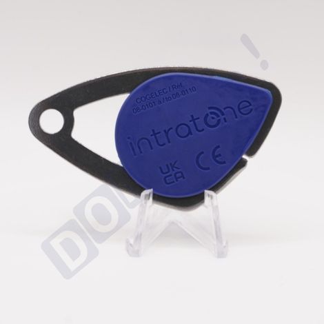 INTRATONE - Badge mifare de Proximité Intratone bleu 08-0103 - Sécurisé RFID  Étanche IP68  Accès Contrôlé pour Copropriétés et Immeubles  Programmation par Syndic uniquement
