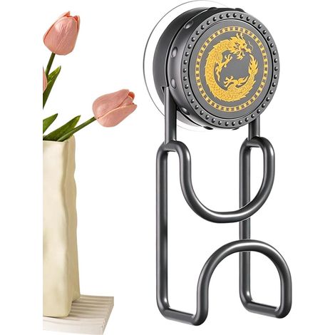 Crochet à Ventouse pour Mur de Douche,Support Amovible Imperméable Réutilisable Sans Perçage - Crochets pour Serviettes de Bain - Pour Salle de Bain Cuisine Lavabo Serviettes Peignoirs Louffa Porte en (1/5)