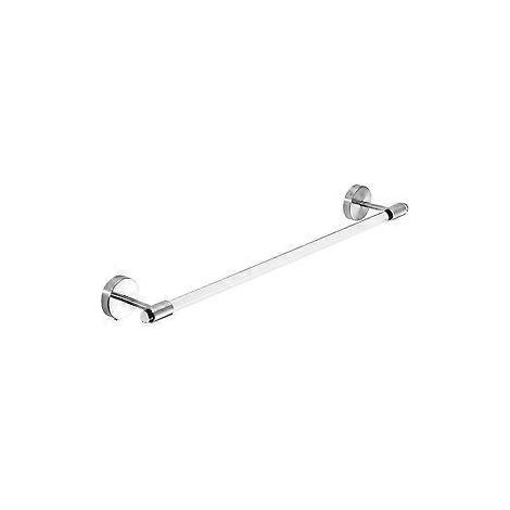 Handtuchhalter – Handtuchstange – Handtuchablage für Bad oder Küche – Edelstahl – silber – 40 x 5 x 7,5 cm