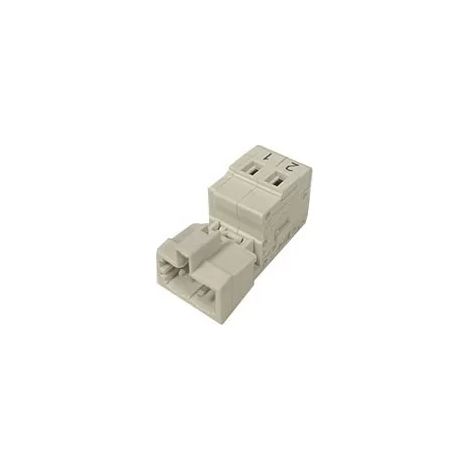 Wago 721-602 Conector MCS macho 2P 5mm 12A gris claro