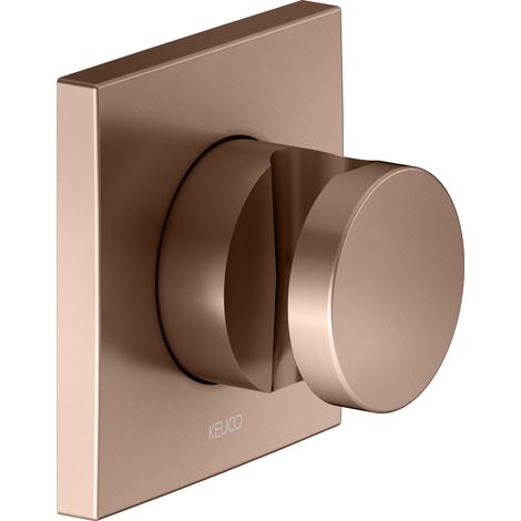 KEUCO Brausehalter, Rosette eckig, 59591290002
