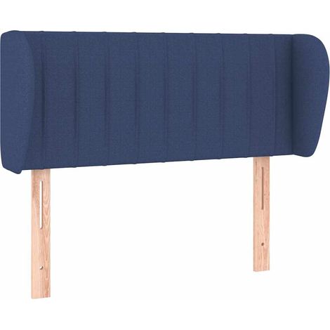 Maison Exclusive - Cabecero de tela azul 103x23x78/88 cm (1/5)