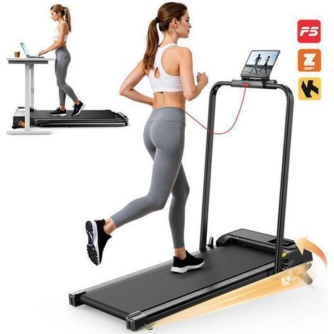 Tapis de course électrique pliable KZYNTH KT-S2 - Tapis de marche - Pente 12% 3 niveaux - Vitesse 1-12 km/h - 2.5HP - App Bluetooth (1/5)