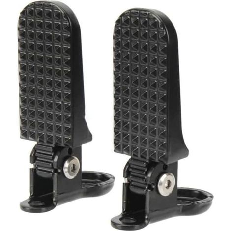 Repose-pieds arrière facile à ranger pour vélos électriques, pédale légère et pliable (1/5)