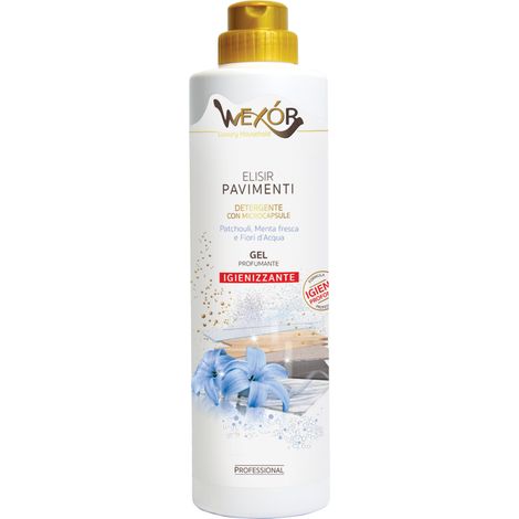 Elisir Pavimenti Gel Igienizzante 750ml Fiori d'Acqua Wexór