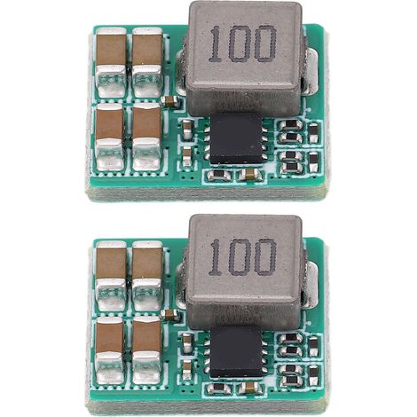 Lot de 2 modules convertisseurs abaisseurs RC, alimentation 6-35V entrée, sortie 5V ou 12V, carte régulatrice (1/5)