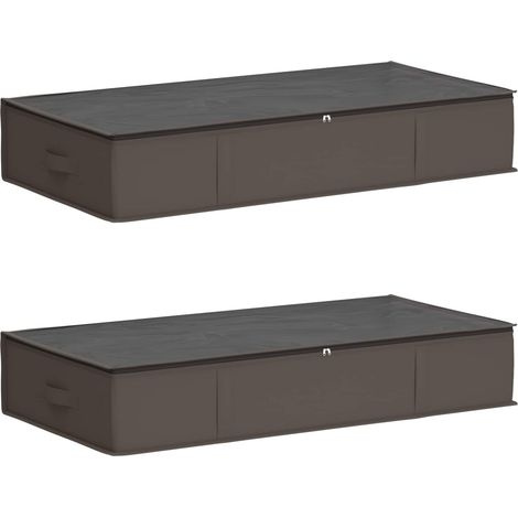 Caja de almacenamiento con ventana superior transparente 2 pcs vidaXL (1/5)