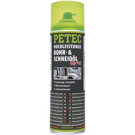 Petec Bohr- & Schneidöl 500 ml Spray (1/2)