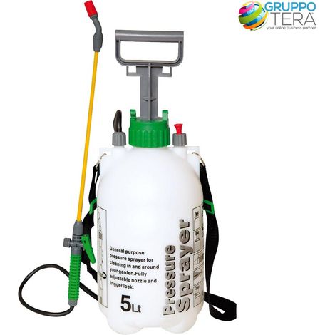 Spruzzatore a Pressione Vaporizzatore Spruzzino Nebulizzatore 5 LT Fascia Spalla