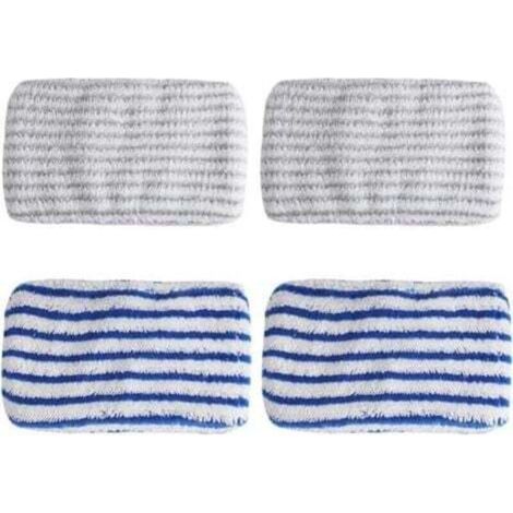 4-Piece Microfiber Replacement Cloths Designed for ROWENTA Clean & Steam ZR005801, ZR005804, ZR850002, microfiber mop, Rowenta Clean & Steam cleaning cloth (1/4)