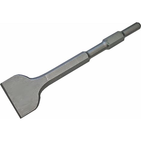 Faithfull Kango Shank Straight Scaling Chisel – 75 x 300mm for Heavy-Duty Masonry and Surface Cleaning (1/2)