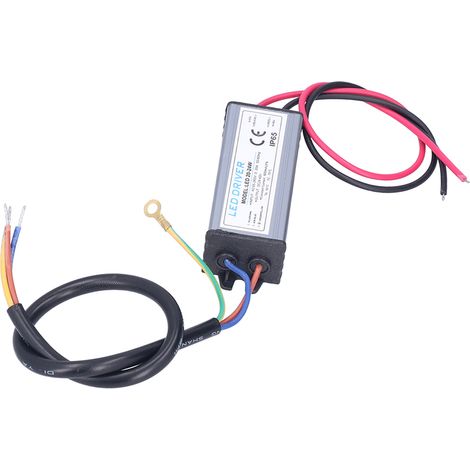 Driver LED étanche IP65, protection automatique contre la foudre, boîtier résistant aux intempéries, transformateur LED (1/5)
