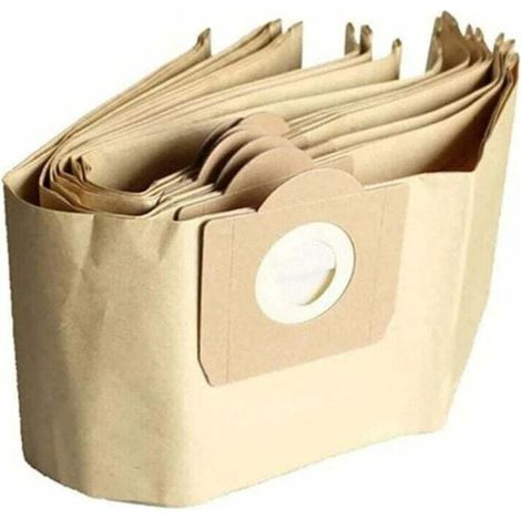 YMYNY Staubsaugerbeutel für Kärcher WD3, 5er-Pack Staubsaugerbeutel für Standstaubsauger, geeignet für Kärcher WD3, WD 3 Premium, WD3200, WD3500P, A2204, A2204, A2534, SE4001 (1/4)