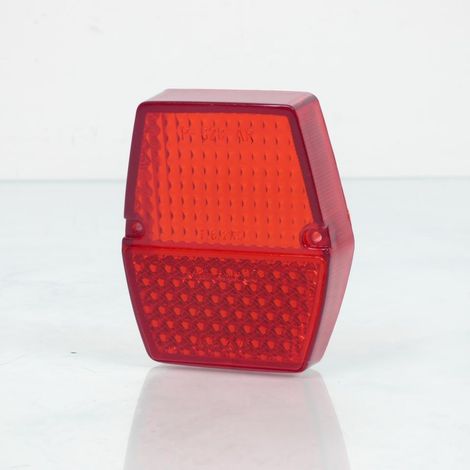 Cabochon feu arrière pour mobylette cyclomoteur 50 P-628AR / (1/4)