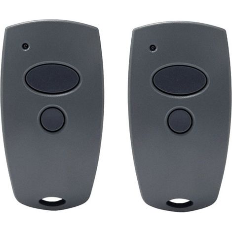 Lot de 2 émetteurs manuels 868,3 MHz pour porte de garage D302-868, D304-868, D384-868, D321-868, D323-868 (1/5)
