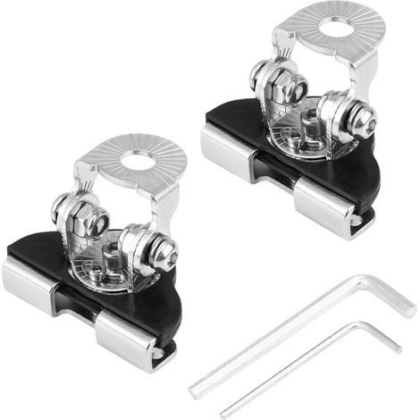 2 Pièces Support Fer Universel Capot Voiture Fixation Projecteur LED Lampe Travail Tout-Terrain (1/5)