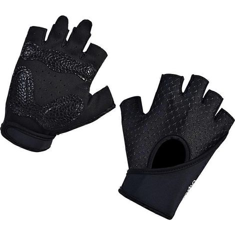 Gants de sport et de yoga, lot de 3 paires, noirs, taille L - Antidérapants, respirants et flexibles (1/5)