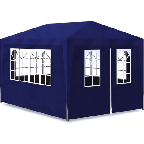 Carpa para fiestas azul 3x4 m vidaXL (1/6)