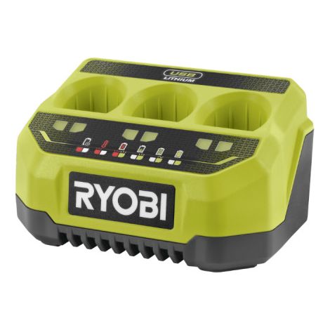 RYOBI Chargeur séquentiel 3 ports 4V USB Lithium - 2,0Ah - RC43P