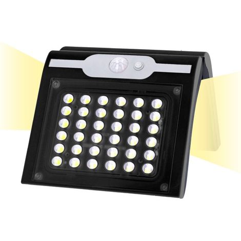 edm Solarleuchte 2W Schwarz Außenleuchte (1/3)
