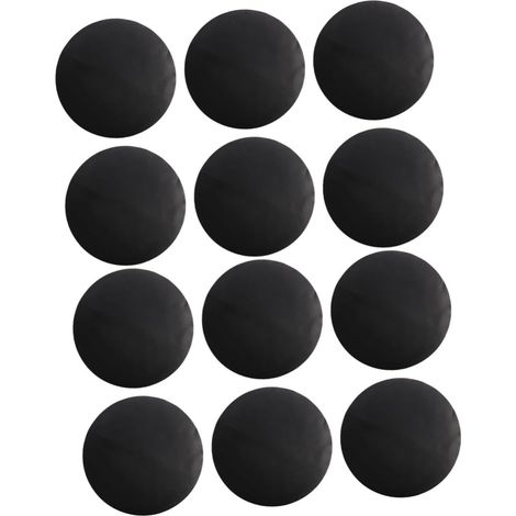 Amosfun 12 Pièces porte-pot antiadhésif plat four plats à four brûleur de cuisinière friteuse à micro-ondes tapis antiadhésifs tapis isolant Tissu en fibre de verre enduit de PTFE'Noirx2pcs'24x24cmx2p
