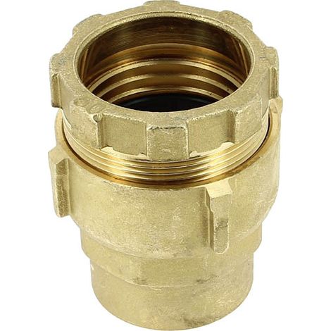 Raccord laiton à compression femelle 40-49 pour PE Ø50 (1/4)