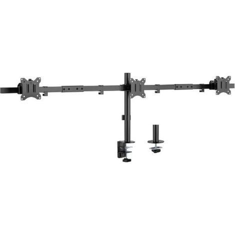 Equip 650158 Tischständer schwarz für 3 Monitore