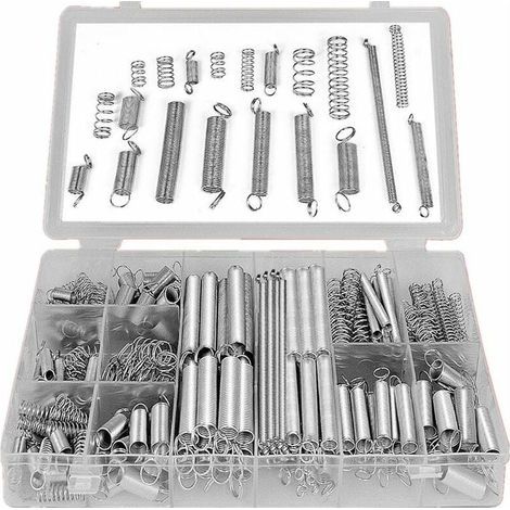 Ressorts de Traction et Compression Coffret Assortiment Ressorts - 200 Pièces (1/5)