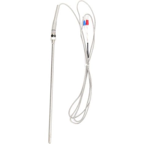 5x200mm K-Type Thermocouple Capteur de Température Sonde en Acier Inoxydable M8 Filetage (1/5)