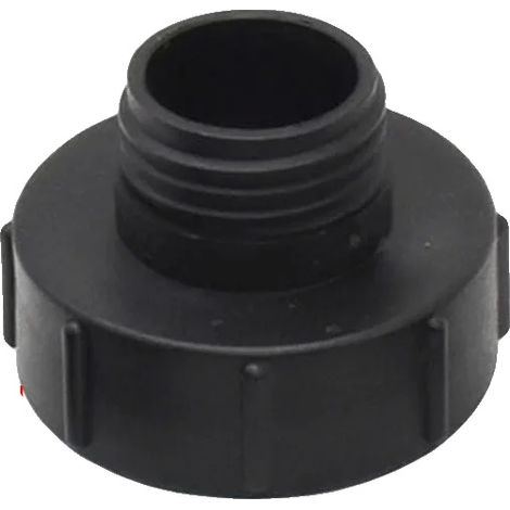 Adattatore per rubinetto serbatoio IBC, compatibilità filettatura grossa, controllo del flusso indipendente, F (1/2)