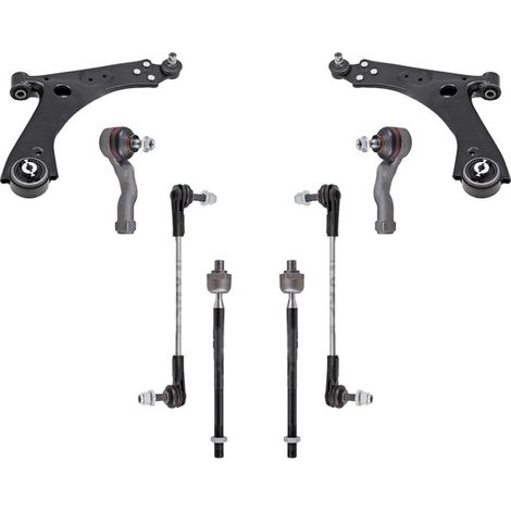 KIT BRACCIO OSCILLANTE 8 PEZZI COMPATIBILE CON FORD KUGA III (DFK) 2.0 EcoBlue 4x4 / Kit Sospensione Completo OE/OEM / Bracci Oscillanti + Testine Sterzo / Sostituzione Diretta OEM