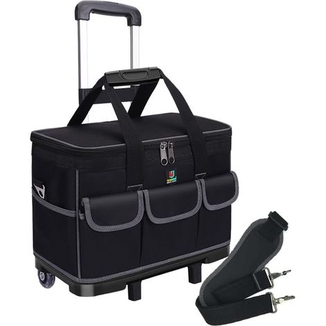 Casier de rangement Sac à outils en toile, grand sac d'électricien, sac à outils pour tige de soutien-gorge Oxford, grand, 452530cm (1/5)