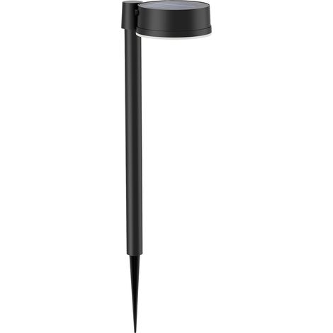 Borne lumineuse extérieure - PHILIPS - Vynce - Montage a broche ronde - Noir (1/5)