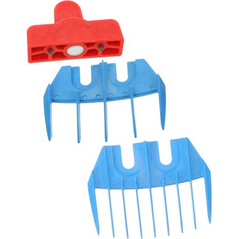 Cisaille Électrique pour Moutons Guide de Tonte Amovible Peignes Réglables pour Laine Protection de Tondeuse pour Bétail Accessoire de Rechange Facile à Nettoyer (1/5)