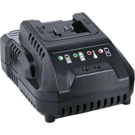 Flex – Chargeur pour électroportatif 18V avec transfert d'énergie rapide – Indicateur LED – Alimentation secteur 230V – 483745
