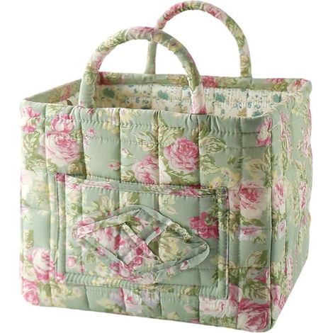 Cesto portaoggetti per fiori, grande cesto imbottito pieghevole con manici, cesto per la biancheria per vestiti da bambino, auto, casa, picnic, multicolore, 1 pezzo (1/5)