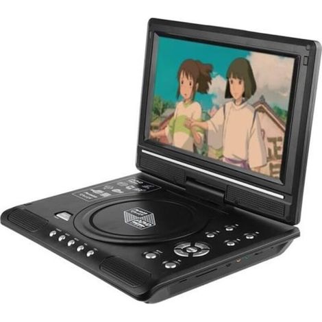 Portable DVD Player - Unspecified - 9.8" LCD - Radio Function - TV Function - 800 mAh Battery (1/4)