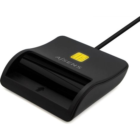 Lettore di Schede DNI/SIP Aisens ASCR-SN03C-BK Nero (1/5)