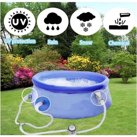 Tuyau de piscine - 32mm - 2 pièces - Flexible - Anti-fuite - 150cm (1/5)