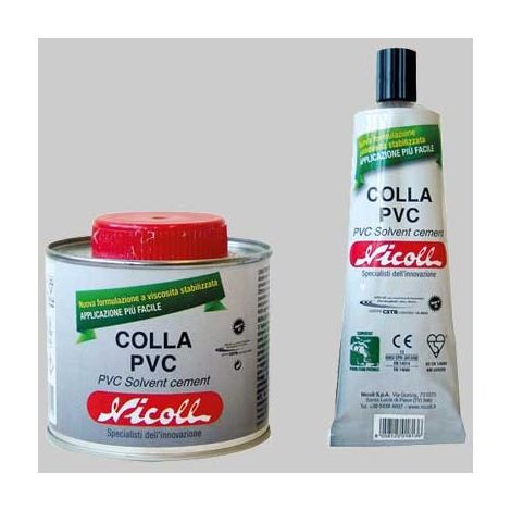 Colla Per Pvc "Nicoll" Tubetto 125 Ml