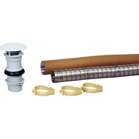 Kit d'évacuation toit pour chauffage TRUMA S 3002 et S3004 (1/2)