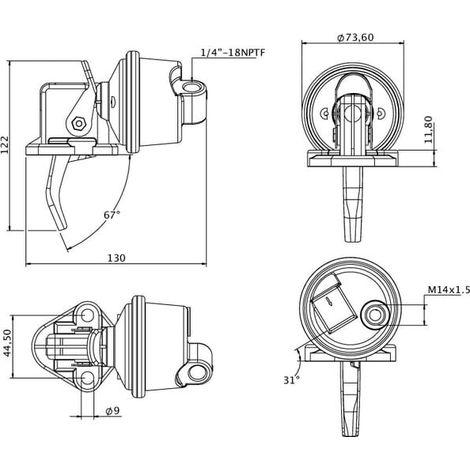 Bomba alimentaci贸n v谩lida para CI UNIVERSAL J928143KR