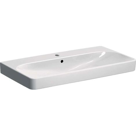 Geberit Smyle Square lavabo 500251, 90x48cm, avec trou pour