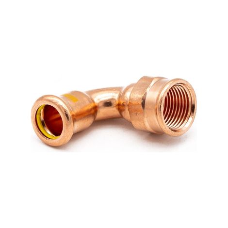 PrimaPress 22x3/4'' Copper Pressfit Gas Elbow Fitting (1/3)