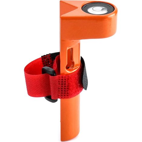 Instrument de mesure portable à bulle horizontale spéciale pour règle de tour à 90 degrés (1/5)