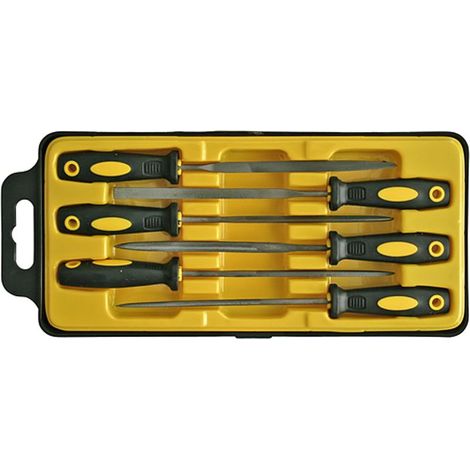 Feilensatz Strend Pro FS2006, 6-teilig, 170 mm, Nadelfeilen