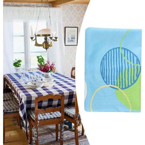 Nappe imperméable et anti-huile en PVC - Protection pour table de cuisine et de fête (1/5)