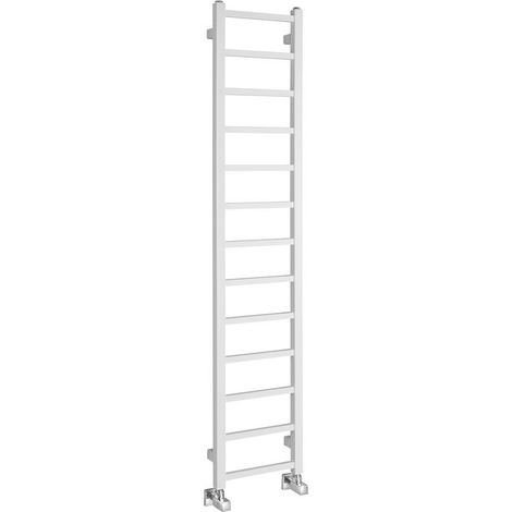 Sapho Metro Light - Sèche-serviettes 30x150 cm, 276 W, blanc IR446T (1/4)