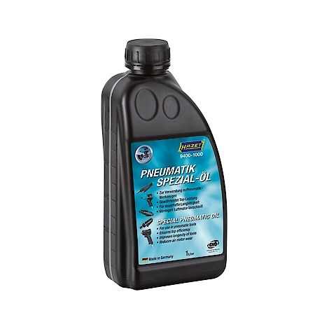 HAZET Pneumatik Spezial-Öl 1000 ml 9400-1000 (1/10)